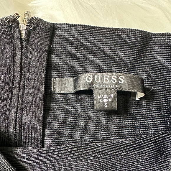 GUESS bandage black XS skirt - Picture 2 of 4